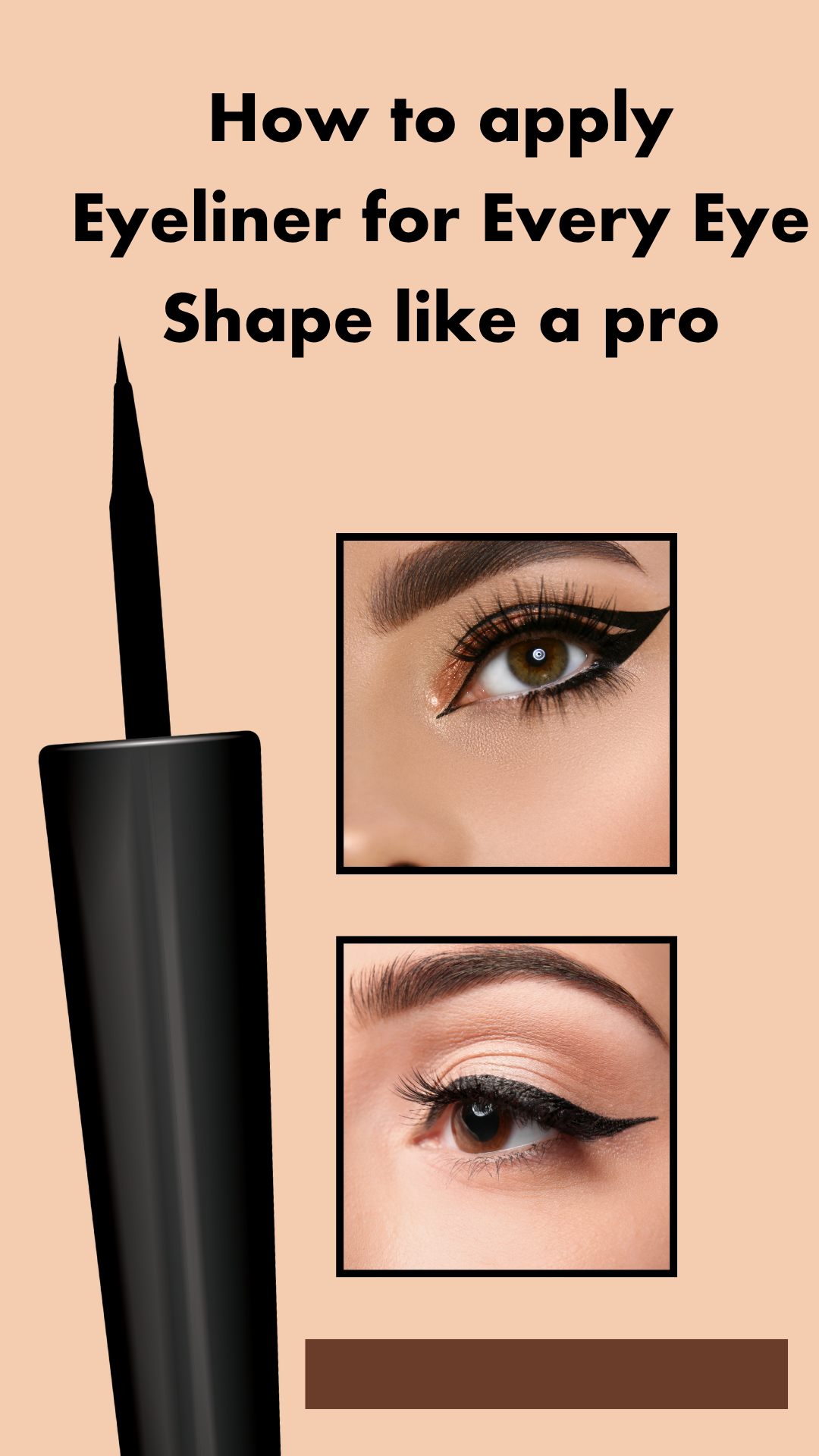 How to apply Eyeliner for Every Eye Shape like a pro